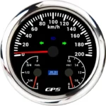 110mm 3 in 1 Meter GPS 120KM With Turn Signal Oil Level Voltage 8-16V - Image 4