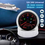 5 Gauge Set 85mm Boat Car GPS Speedometer 0-120MPH Tacho with Sensors Waterproof - Image 2