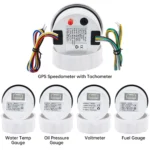 Auto Meter Gauge Kit. 5 Pc. Tach with Mph/Fuel/Oilp/Wtmp/Volt. Ultra-Lite - Image 4