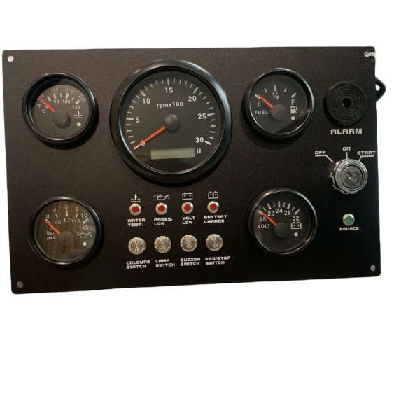 Yacht Boat Accessories Universal Instrument Panel Gauge with 3000 Rpm Tachometer