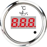 52mm Truck Black Face Electrical Digital Display Oil Temp Gauge - Image 6