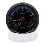 85mm Tachometer 3000RPM With Water Temp Oil Pressure Gauge for Boat Car Truck - Image 4