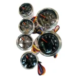 RPM Fuel Water Speedometer Car Auto Diesel 6 Gauges Set
