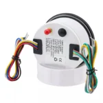 110mm Black GPS Speedometer 200km/h with Tachometer 8000RPM Gauge Waterproof - Image 3