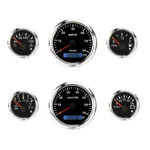 RPM 5 Piece or 6 Pieces Gauge Car Racing Gauges Sets - Image 3