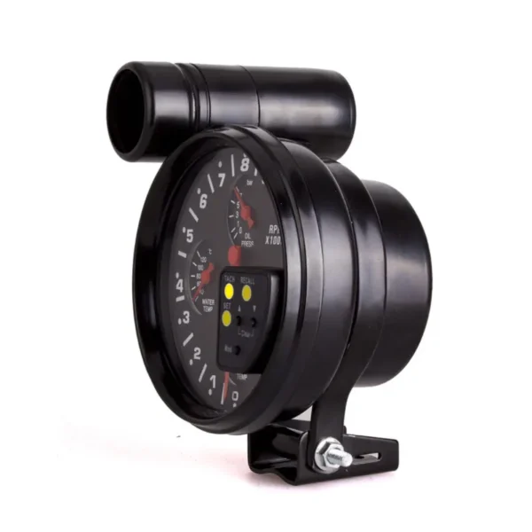 Speed + REV Counter 4 In1 GPS Speedometer 200km Tachometer 8000RPM Odometer Adjustable 127mm