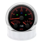85mm 3 in 1 Multifunction Gauge GPS Speedometer 120mph Tacho Water Temp Gauge - Image 2