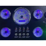 Instrument Combination Marine Gauge Panel Tachometer Water Temp Voltage Fuel Pressure for Vessel Ship Dashboard - Image 4