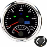 Universal Motorcycle Speedometer Digital Tachometer 5 Gear Speedometer Gauge for Motorcycle