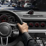 52mm Black Faceplate Black MPH Fuel Oil Pressure Volt Water Temperature Gauge 85mm RPM Gauge Speedometer - Image 5