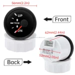 Hot Boat Marine Yacht Gauge 52mm Trim Gauge 12/24V 0-190ohm 167-10ohm - Image 4