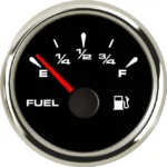 Own logo 52mm Fuel Oil Level Gauge 12V/24V 0-190ohm With Backlight - Image 3
