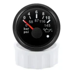 110mm Boat Black GPS Speedometer 160MPH Tachometer 8000RPM 52mm Fuel Level Oil Pressure Water Temp Volt Gauge - Image 4