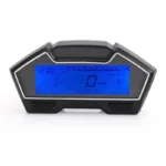 12V Moto Speedometer Replacement Lcd Digital Tachometer Odometer Water Temperature Fuel Gauge Motorcycle Fuel Meter