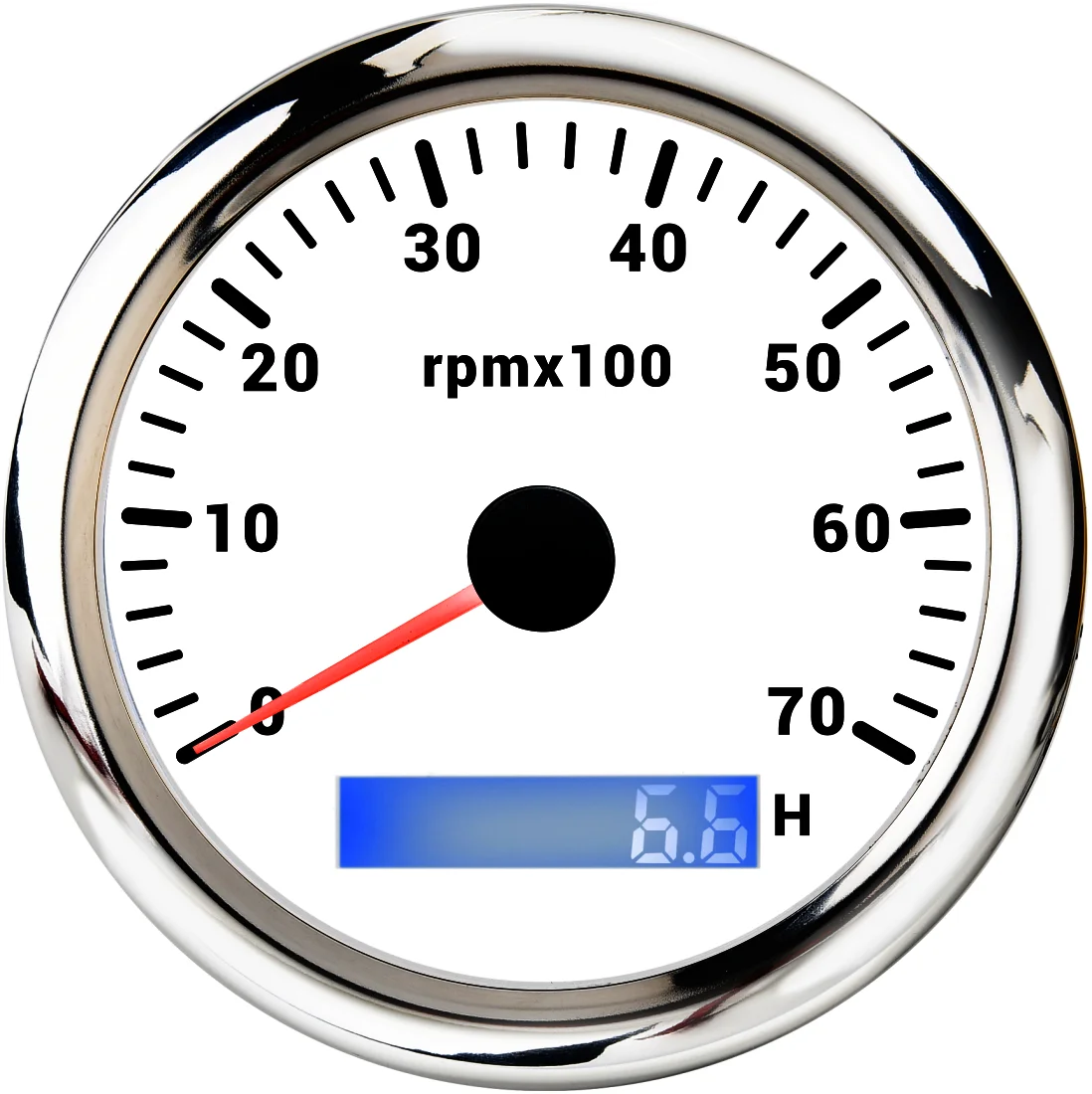 H99f0aafd6c404c828b697f5806389afdo.webp 7000 Rpm Outboard diesel Gauge Electronic Tachometer - Image 1