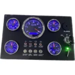 300*190mm 3KRPM 16-32V 0-10Bar Diesel Engine Control Box Instrument Panel - Image 5