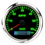 Universal Chrome Lcd Gauge Tachometer Digital Speedometer Motorcycle Meter - Image 5