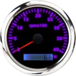 85mm 4000 RPM Simple Installation Tachometer RPM diesel Engine Tachometer Gauge - Image 6