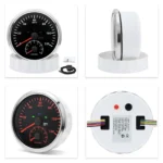110mm GPS Speedometer 120MPH With Tachometer 8000RPM With Turn Signal High Beam - Image 5