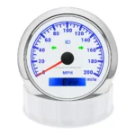 85mm Marine Auto 12V/24V 200km/h GPS Speedometer - Image 4