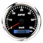 Universal Chrome Lcd Gauge Tachometer Digital Speedometer Motorcycle Meter - Image 4