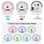 Marine GPS Analog Speedometer 15 Knots for Boats Yachts Vessels 85mm(3 3/8) 12V 24V - Image 4