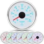 5 Gauge Set GPS Speedometer 0-160MPH With 52mm Fuel/Temp/Volt/Oil Pressure Gauge - Image 5