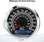 Pointer Speed Meter Race Dash Mustang KMH MPH MI Universal Speedometer for Car Boat - Image 3