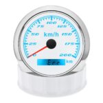 85mm 3 3/8 Inch Electrical Auto Meter Needle Black 200KM/H ODOMETER Speedometer - Image 4