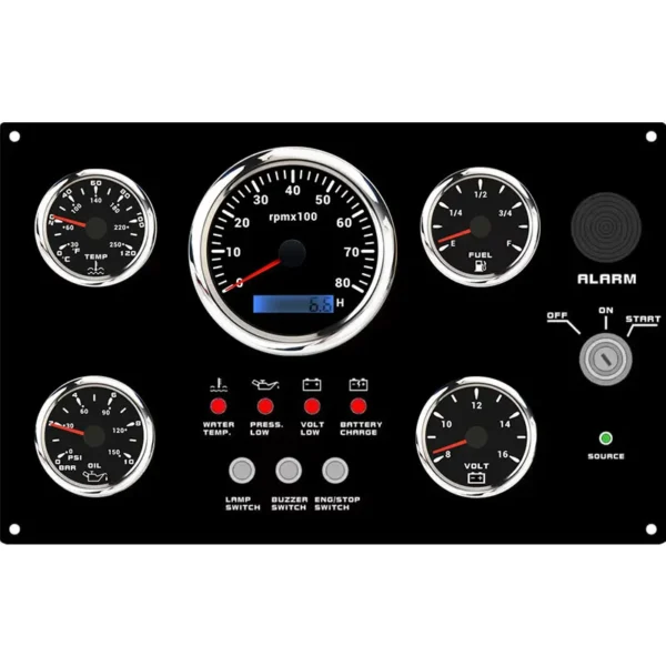 300*190 mm ECP Waterproof Marine Instrument Boat Instruments Controller