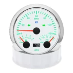 85mm Boat 3 in 1 Multifunction Gauge GPS Speedometer with Fuel Level Voltmeter - Image 3