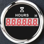 New 52mm Digital Hour Meter 24V DC 12 Volt Car Gauge - Image 3