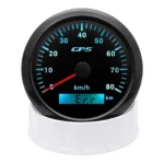 85mm Black GPS Speedometer 80km/h Gauge Waterproof for Marine Boat Car Truck - Image 5