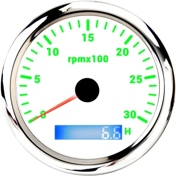 Cars Tractor Rpm Meter Pulse Tachometer