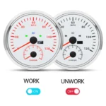 110MM White GPS Speedometer 120MPH with Tachometer 8000RPM Gauge for Boat Car - Image 4