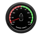 85mm Marine Boat Rudder Angle Gauge Indicator Meter 0-190ohm - Image 3