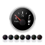 5 Gauge Set 85mm GPS Speedometer 160MPH With Tachometer 52mm Fuel Level Water Temp Oil Pressure Volt - Image 3