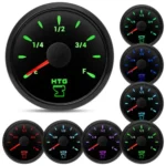 52mm Marine Boat RV Sewage Water Holding Tank Level Gauge HTG Meter 240-33 Ohms 0-190 Ohms