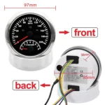 85mm GPS Speedometer with Tachometer and Instrument Voltage/water Temperature/oil Pressure Three-in-one Pointer Meter - Image 6
