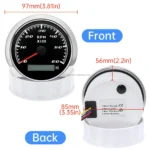 Cheap Waterproof 85mm Digital Hour Meter Tachometer 0-7000 RPM Gauge with Backlight New Condition - Image 2