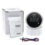 52mm Digital Analog LED Electrical Auto Dual View Stepper Motor Racing Oil Pressure Gauge - Image 3