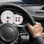 2 in 1 GPS Speedometer with Tachometer.Fuel Level Water Temperature Oil Pressure Voltage 4in1 Gauge for Car Boat Marine (White) - Image 6