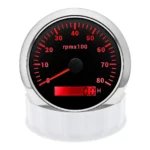 85mm Universal Tachometer 1-8000RPM Bus Truck Tractor - Image 3