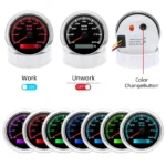 85mm Digital Backlights RPM Gauge REV Counter With Hour Meter Boat Tachometer - Image 6