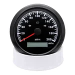 6 Gauge Set 85mm GPS Speedometer 200MPH&Tacho&52mm Fuel/Oil/Temp/Volt for Boat - Image 2