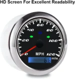 85mm Electrical GPS 120 KMH Needle With Digital Odometer for Heavy Truck Car Automobile Speedometer - Image 3