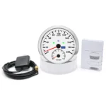 110mm White GPS Speedometer 200km/h With Tachometer 8000RPM Gauge for Boat Car - Image 6