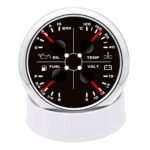 3 Gauge Set 85mm GPS Speedometer 0-160MPH Waterproof for Marine Boat Car Truck - Image 4
