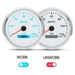 4-3/8 110mm GPS Speedometer 0-120MPH Gauge for Motorcycles Boat Car Waterproof - Image 3