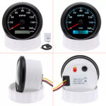 3-3/8 85mm GPS Speedometer 0-160MPH Odometer Gauge Waterproof Fit Boat Car ATV - Image 3